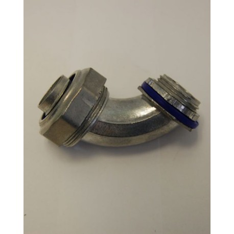 ELT-5090  CONECTOR CURVO PARA TUBO LICUATITE DE 13 MM (1/2) MARCA CROUSE HINDS DOMEX