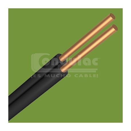 CABLE DUPLEX TIPO POT Y/O SPT 2 CONDUCTORES CAL. 12 AWG, BLANCO MCA. CONDULAC