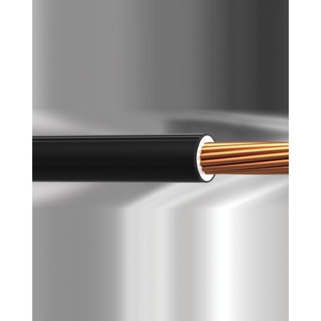 CABLE THWLS VINANEL-XXI CAL. 1/0 AWG. 600V. 90°C COLOR NEGRO. MCA. CONDUMEX (CARRETE)