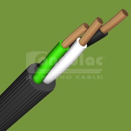 CABLE USO RUDO DE 2 CONDUCTORES CAL. 12 AWG 600V. MCA. CONDULAC.