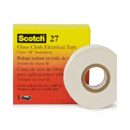 CINTA DE FIBRA DE VIDRIO SCOTCH 27 3M