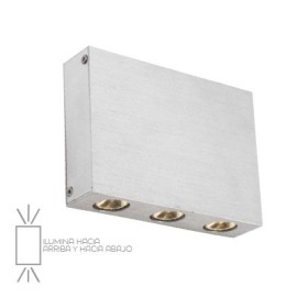 Colina I | EXTERIOR MUROS LED 6W100-240V3000K | Tecnolite