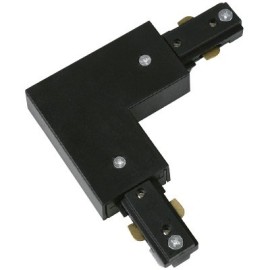 CONECTOR ESCUADRA P/RIEL NEGRO