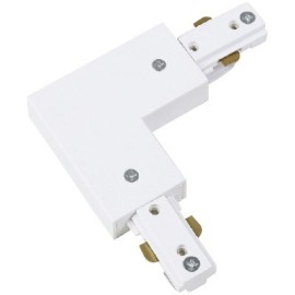 CONECTOR RECTO P/RIEL BLANCO