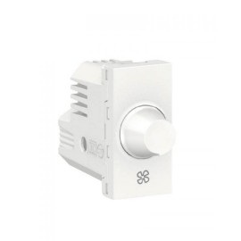 Control de velocidad para ventilador, 150W 127Vca. Blanco