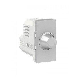 Dimmer giratorio para lamparas resistivas. 300W 127Vca. Aluminio