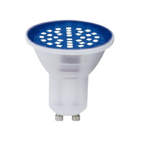 LAMP LED GU10  3W  AZUL