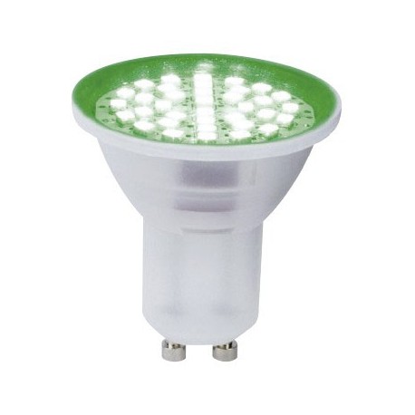 LAMP LED GU10  3W  VERDE