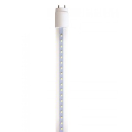 LAMPARA DE LEDS TUBULAR T8  20W 120 CMS CUBIERTA TRANSPARENTE 6500K