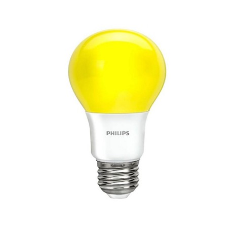 Led Bul A19 Colores Amarillo On / Off