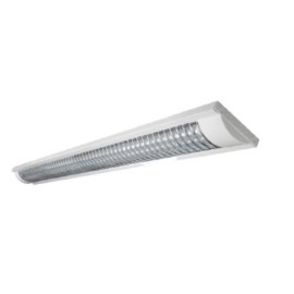 LUMINARIO 1X18W CLARO 30,000HRS 1X18W LED  1,600 lm  100-240V  6500K TISHMAN