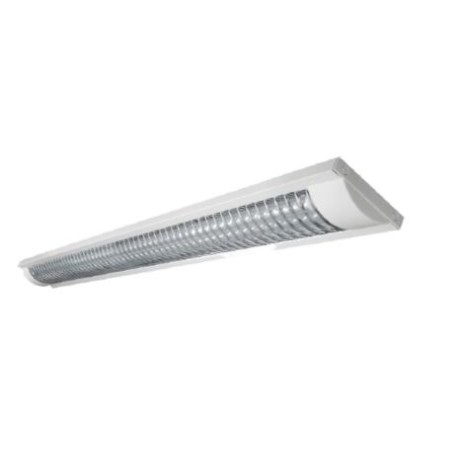 LUMINARIO 2X18W CLARO 30,000HRS 2X18W LED  3,200 lm  100-240V  6500K TISHMAN