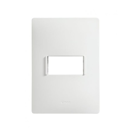 PLACA 1 MODULO C/CHASIS – BLANCO/BLANCO S26 | Simon 26 | CODIGO 2600611-030